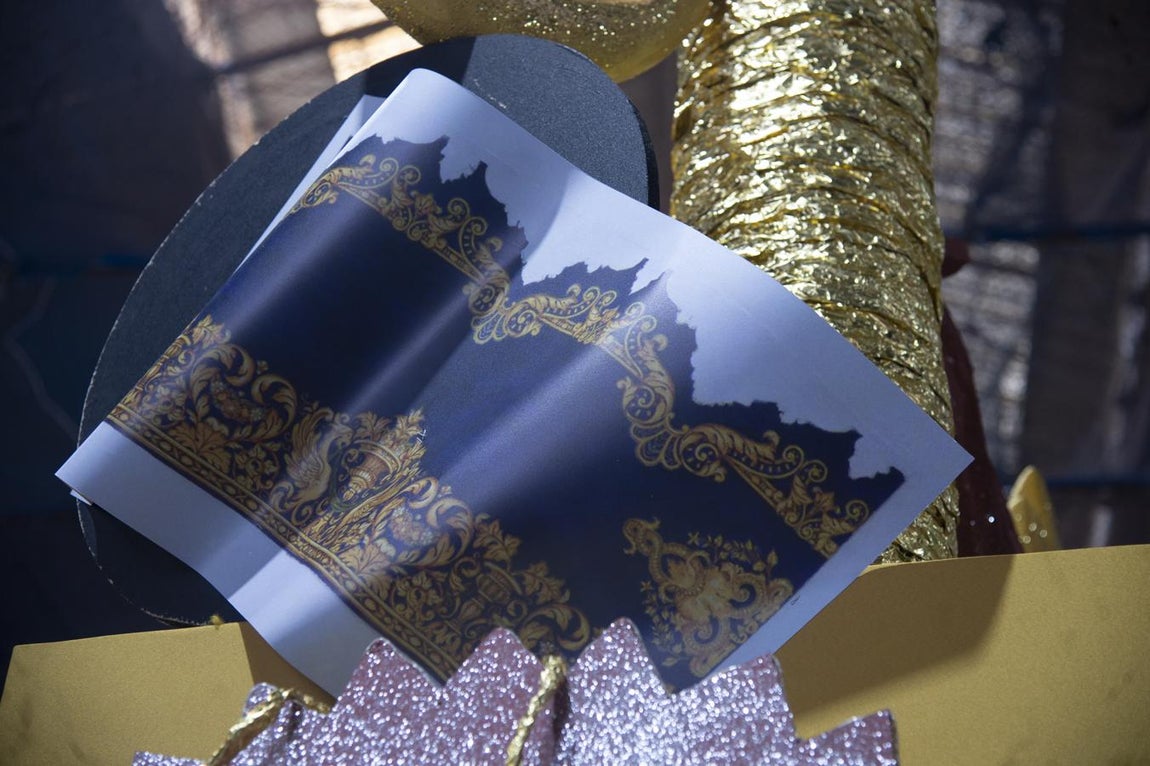 Las imágenes de la carroza del arte sacro de Sevilla