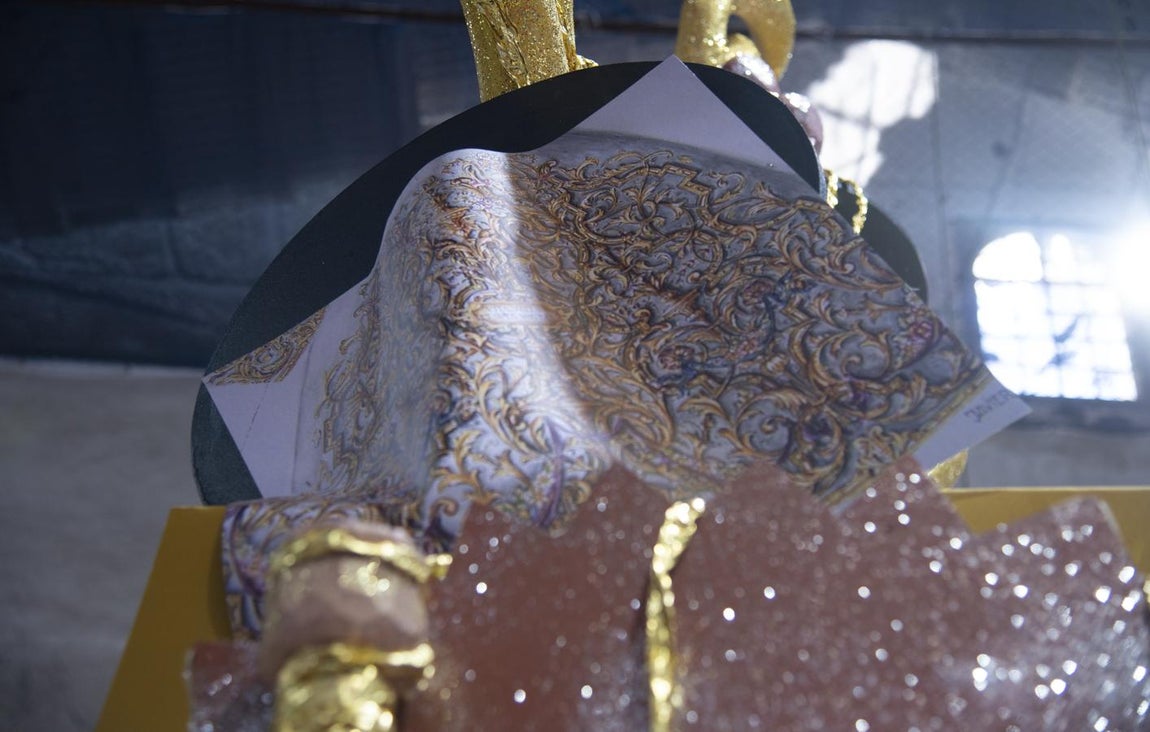 Las imágenes de la carroza del arte sacro de Sevilla