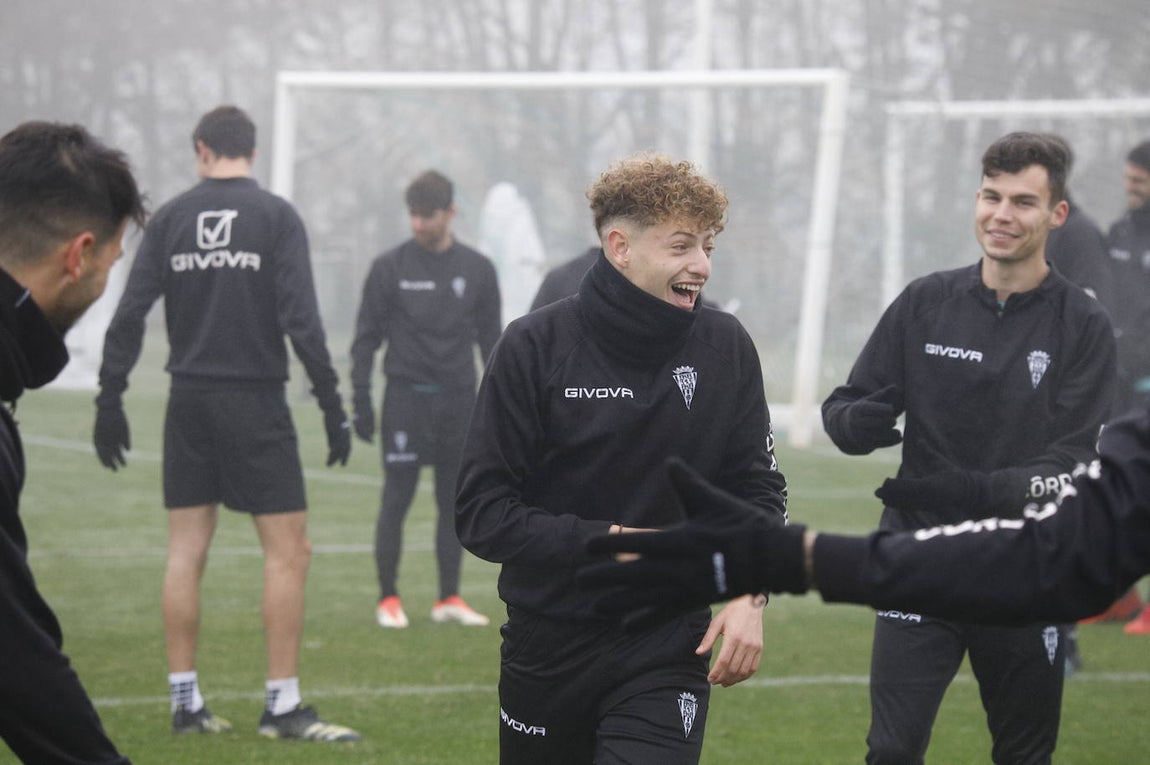 El primer entrenamiento del Córdoba CF en 2022, en imágenes