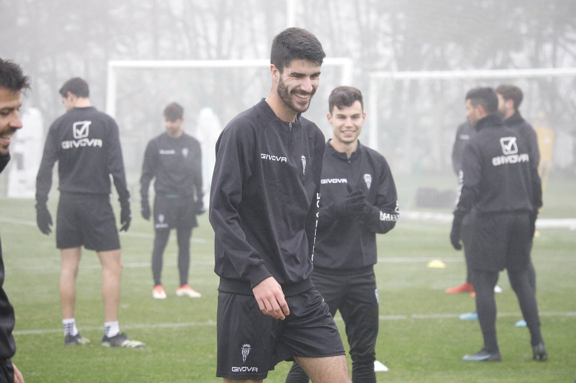 El primer entrenamiento del Córdoba CF en 2022, en imágenes