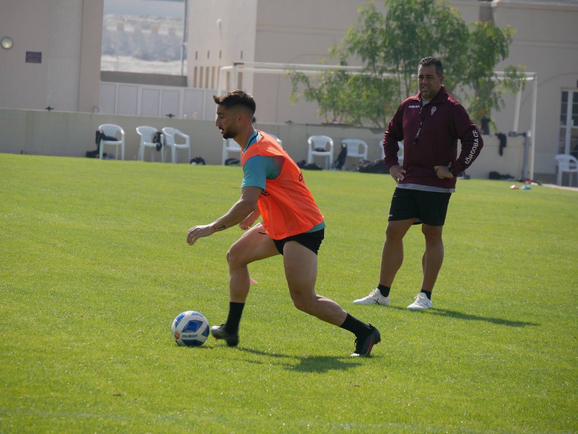 Las mejores imágenes del segundo día de entrenamiento del Córdoba en Baréin