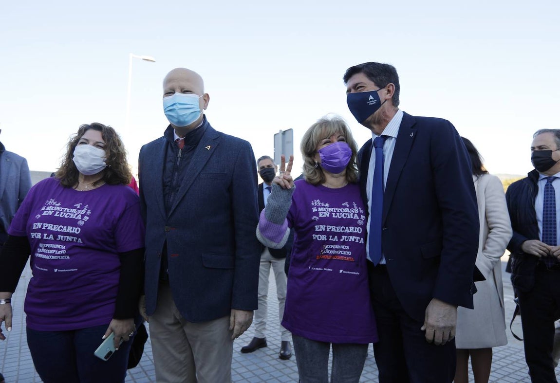 La inauguración del instituto de Miralbaida en Córdoba, en imágenes