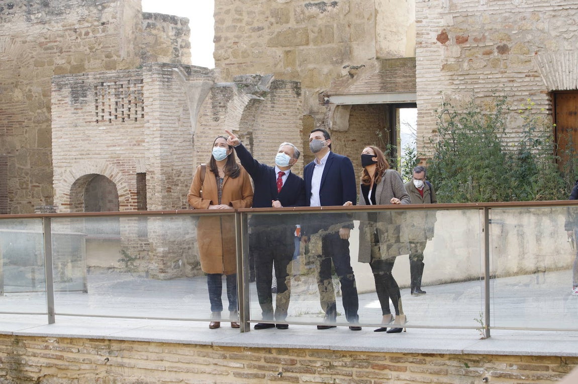 En imagénes, las obras en el Alcázar de Córdoba a punto de comenzar