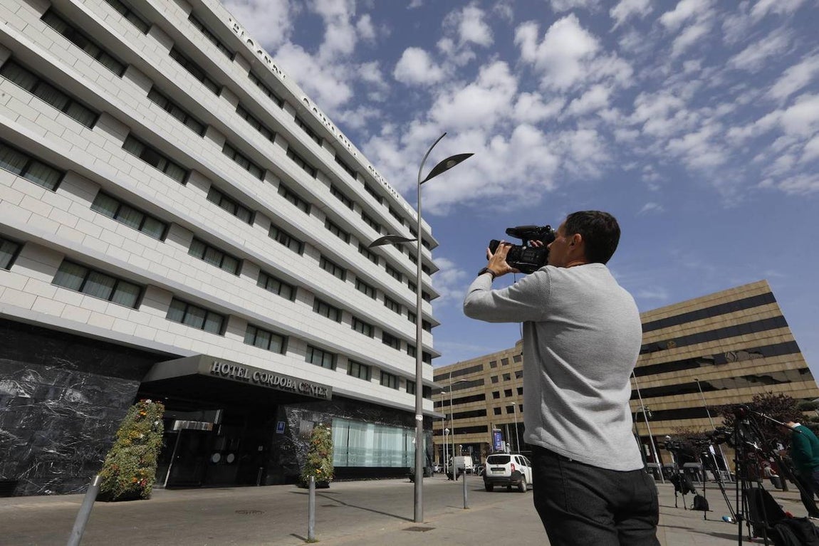 La incertidumbre de la selección de baloncesto de Ucrania en Córdoba, en imágenes
