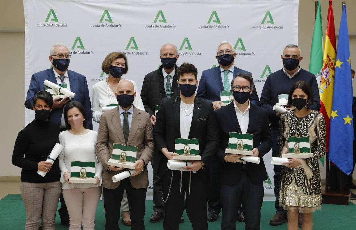 La entrega de las banderas de Andalucía en Córdoba, en imágenes