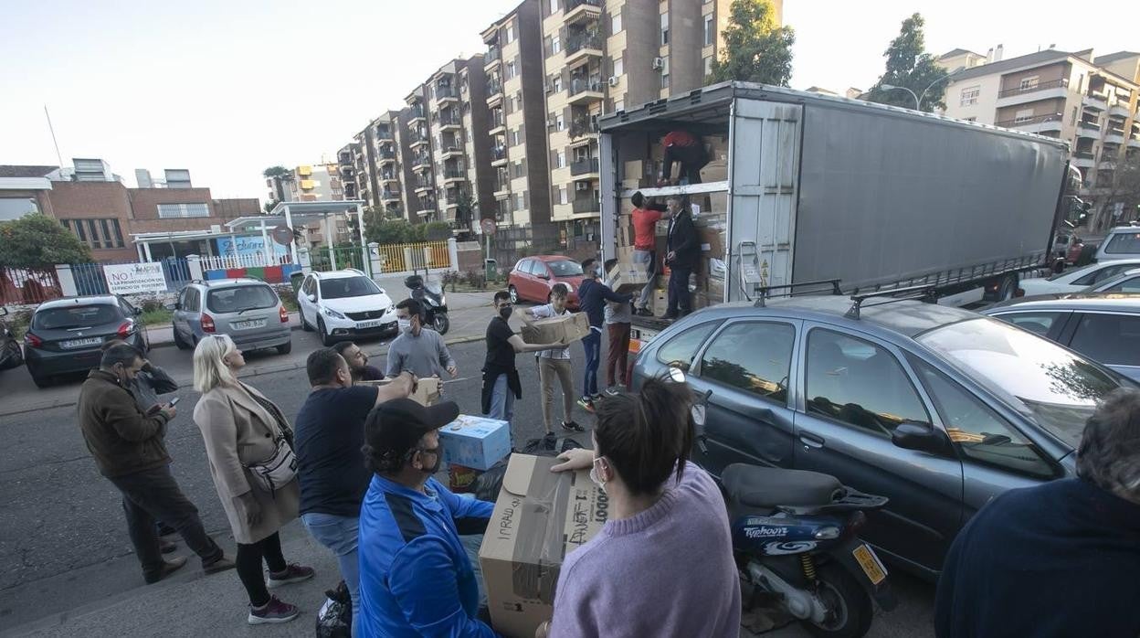 El camión con destino a Ucrania, en imágenes