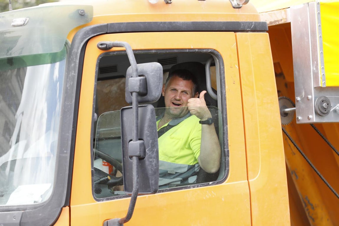 La protesta de los camioneros por el Centro de Córdoba, en imágenes