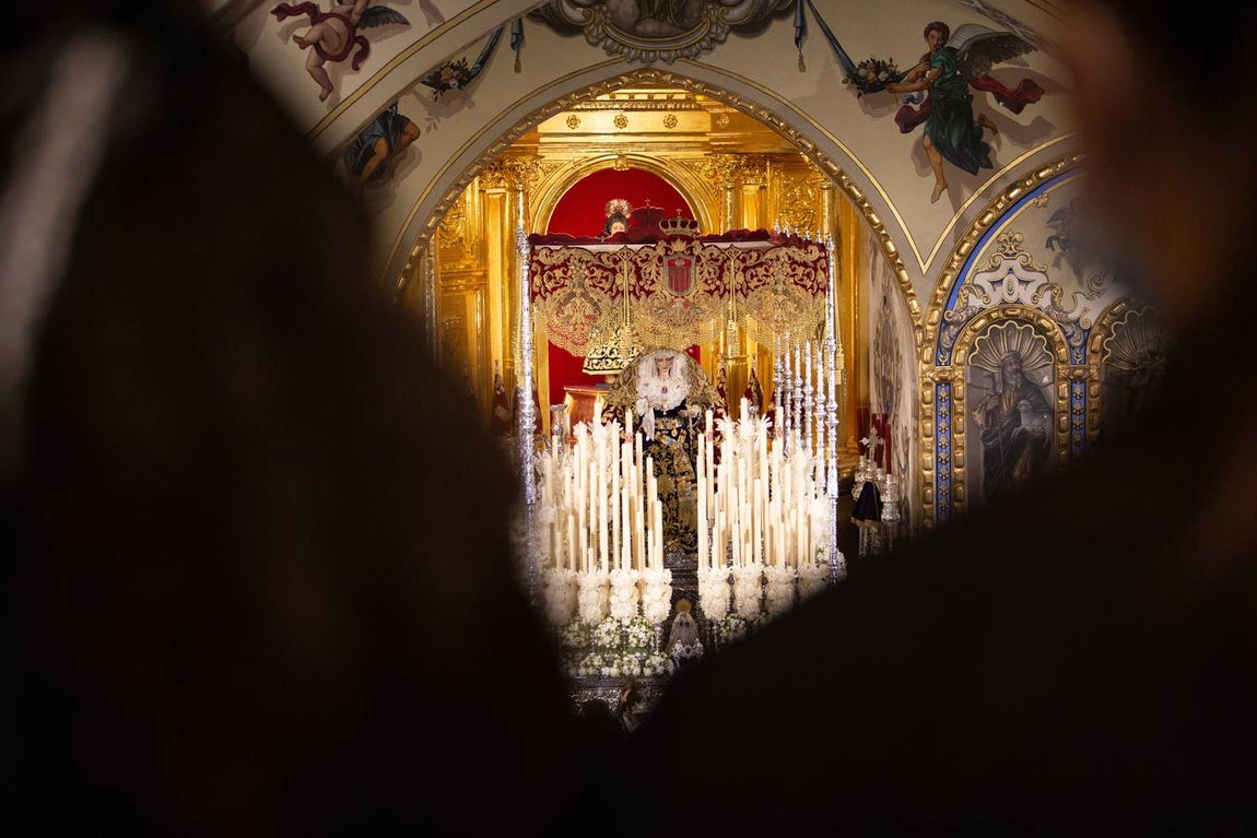 Estación de penitencia de la Hermandad de Santa Genoveva. VANESSA GÓMEZ