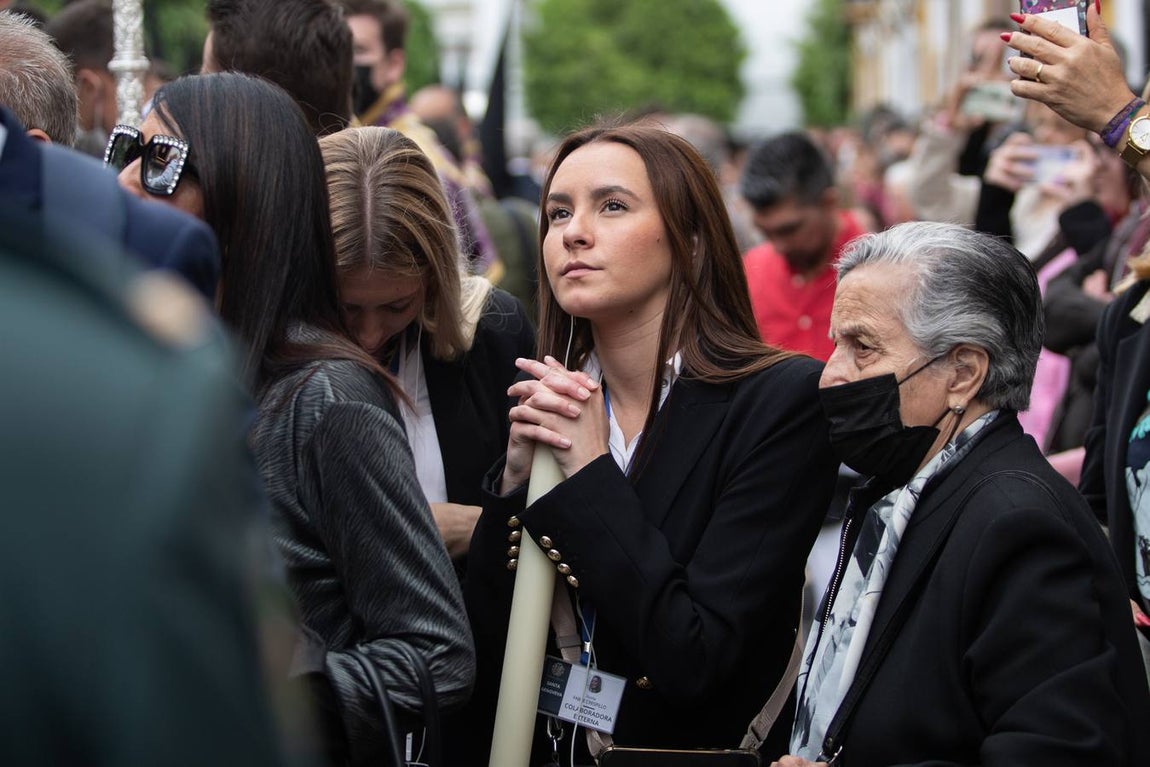 Estación de penitencia de la Hermandad de Santa Genoveva. VANESSA GÓMEZ