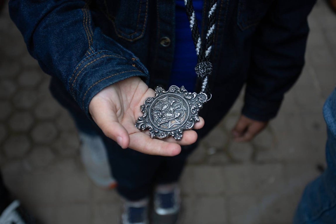 Estación de penitencia de la Hermandad de Santa Genoveva. VANESSA GÓMEZ