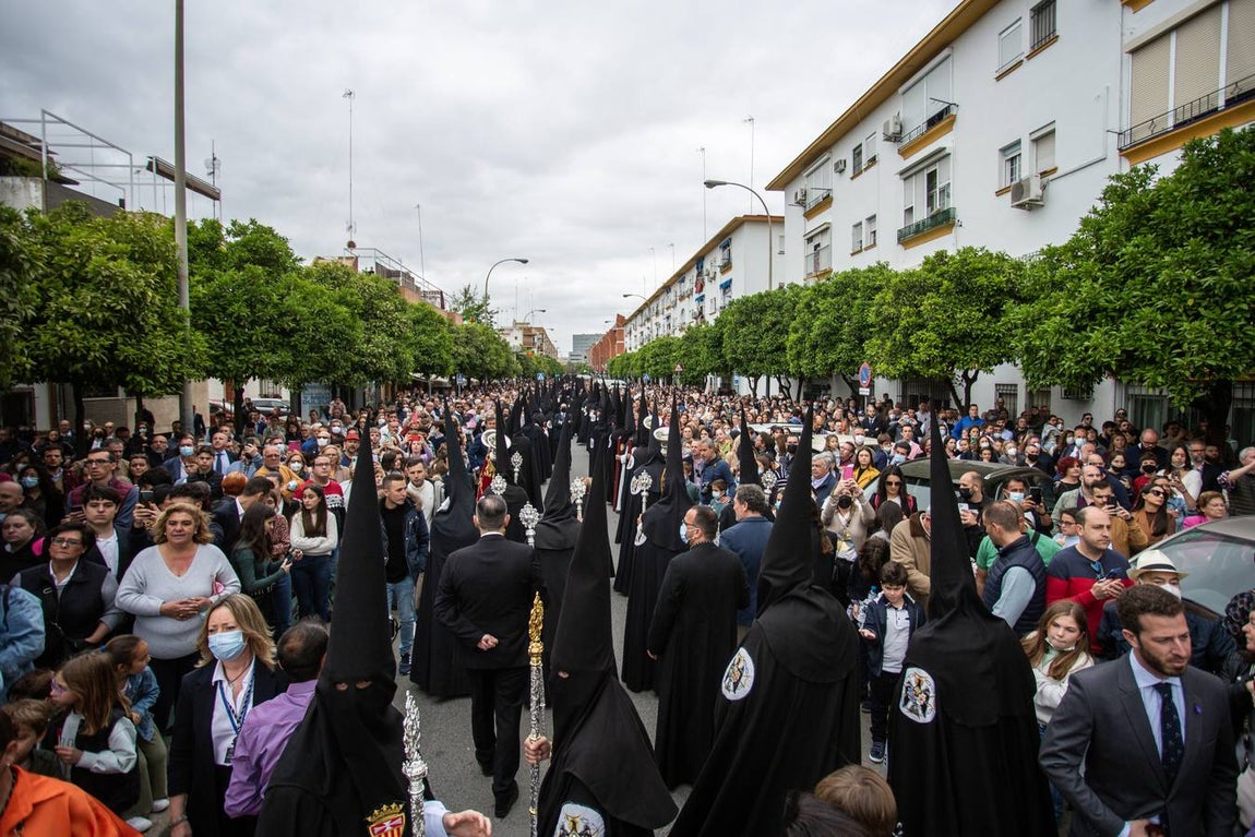 Estación de penitencia de la Hermandad de Santa Genoveva. VANESSA GÓMEZ