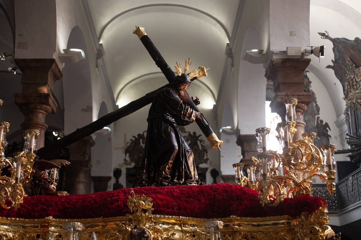 La hermandad de la Candelaria suspende su estación de penitencia en este Martes Santo de 2022. VANESSA GÓMEZ