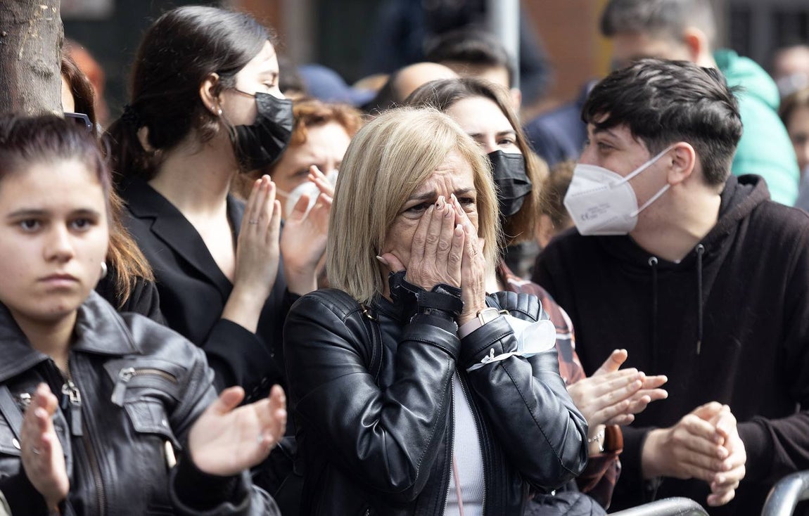 La hermandad del Cerro del Águila suspende su estación de penitencia en este Martes Santo de 2022. MANUEL GÓMEZ