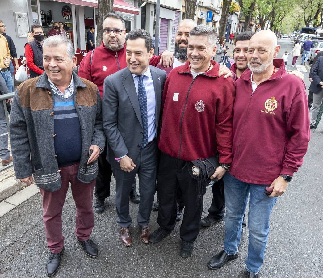 La hermandad del Cerro del Águila suspende su estación de penitencia en este Martes Santo de 2022. MANUEL GÓMEZ
