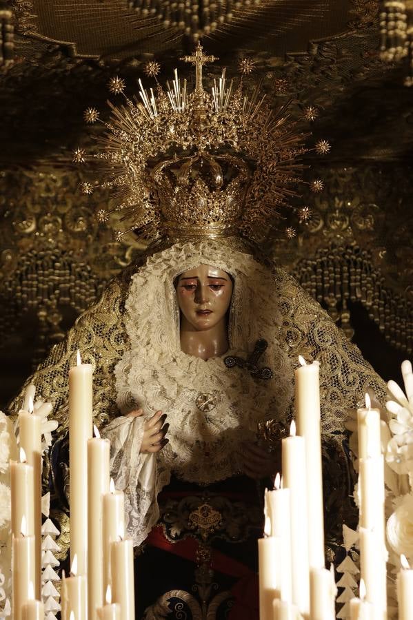 La hermandad de San Esteban suspende su estación de penitencia en el Martes Santo de 2022. JUAN FLORES