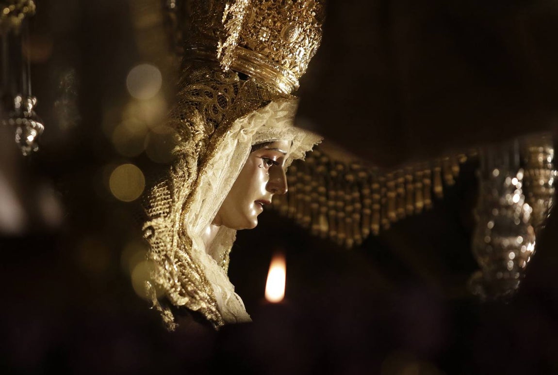 La hermandad de San Esteban suspende su estación de penitencia en el Martes Santo de 2022. JUAN FLORES