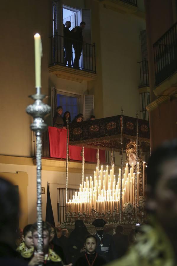Subir al Calvario desde la Magdalena en la Madrugada de Sevilla
