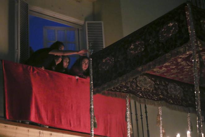 Subir al Calvario desde la Magdalena en la Madrugada de Sevilla