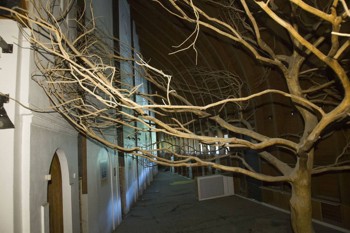 Estado actual que presenta actualmente el pabellón de de Hungría para la Expo 92. ROCÍO RUZ