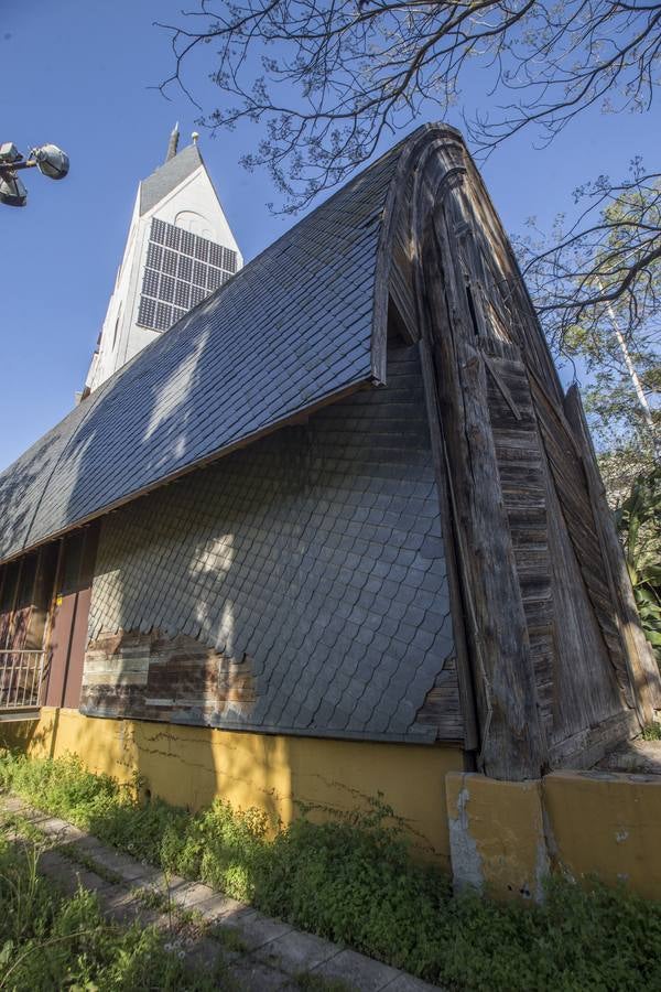 Estado actual que presenta actualmente el pabellón de de Hungría para la Expo 92. ROCÍO RUZ