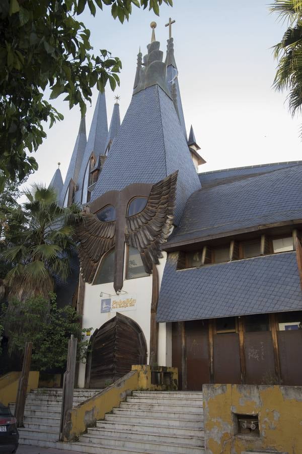 Estado actual que presenta actualmente el pabellón de de Hungría para la Expo 92. ROCÍO RUZ