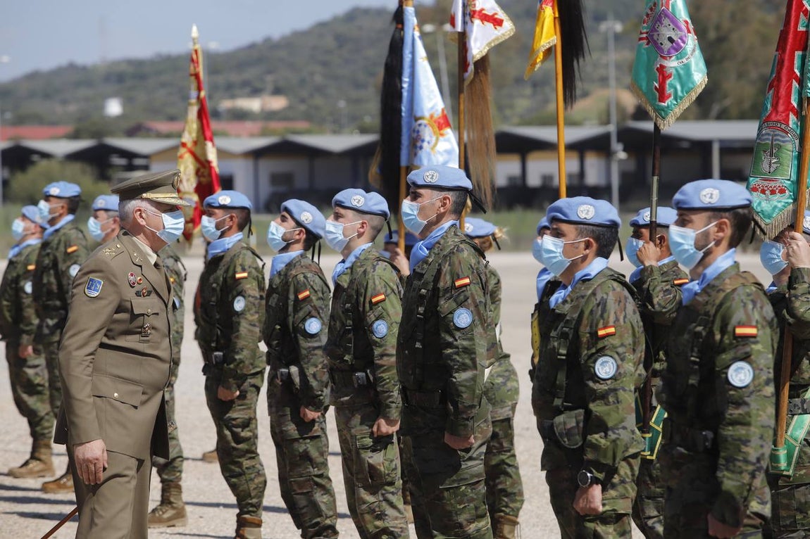 La emocionante despedida de la Bri X de Cerro Muriano en su misión a Líbano, en imágenes