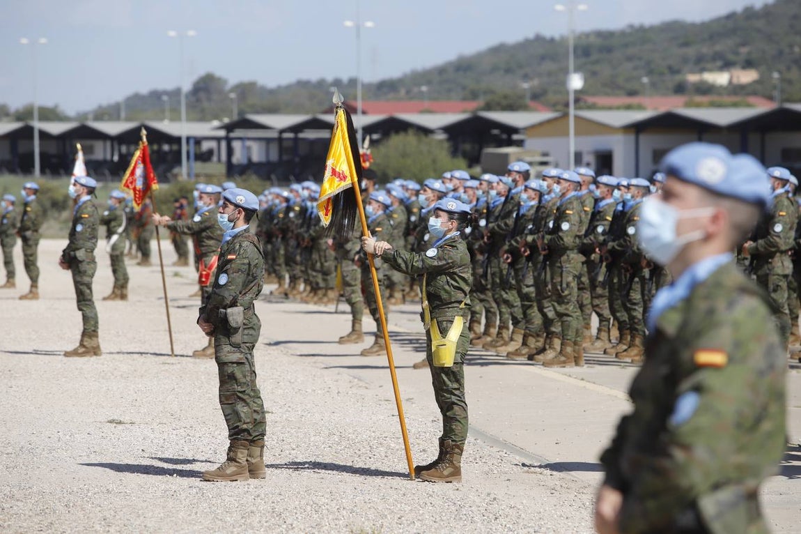 La emocionante despedida de la Bri X de Cerro Muriano en su misión a Líbano, en imágenes