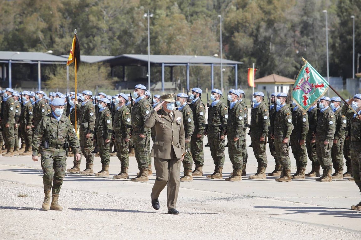 La emocionante despedida de la Bri X de Cerro Muriano en su misión a Líbano, en imágenes