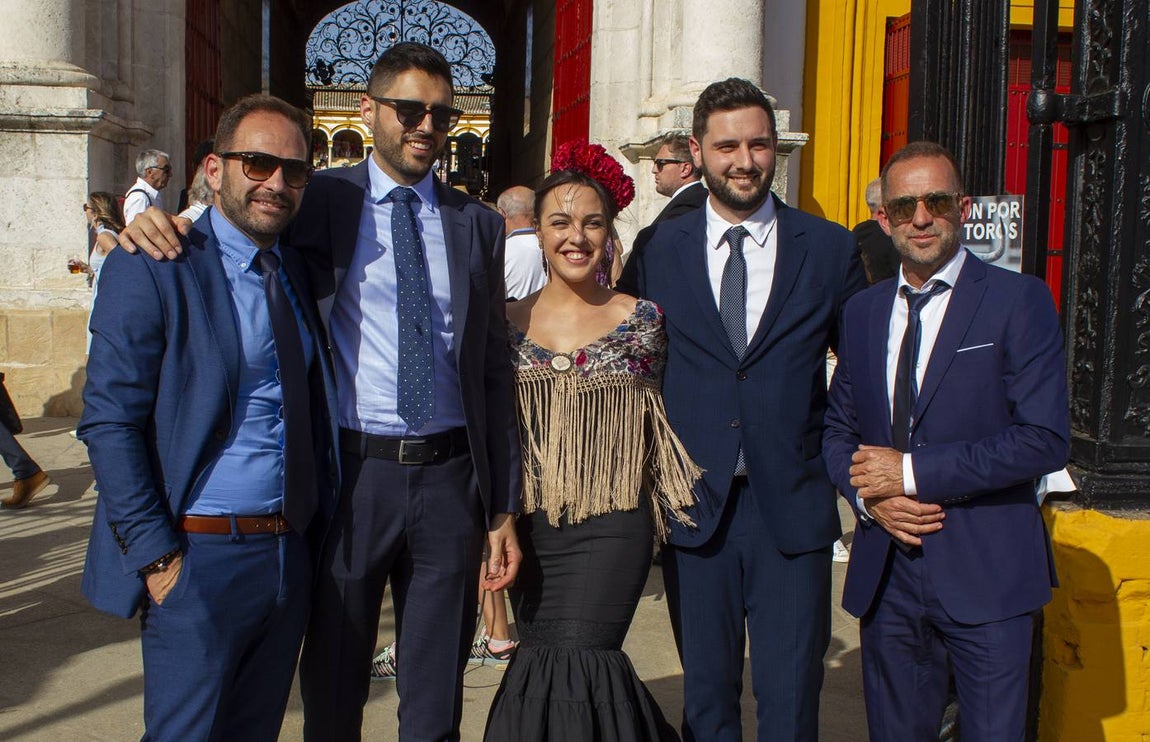 Enrique Solano, Carlos Martínez, Macarena Ruiz, José Solano y Bartolo Valenzuela. MANUEL GÓMEZ