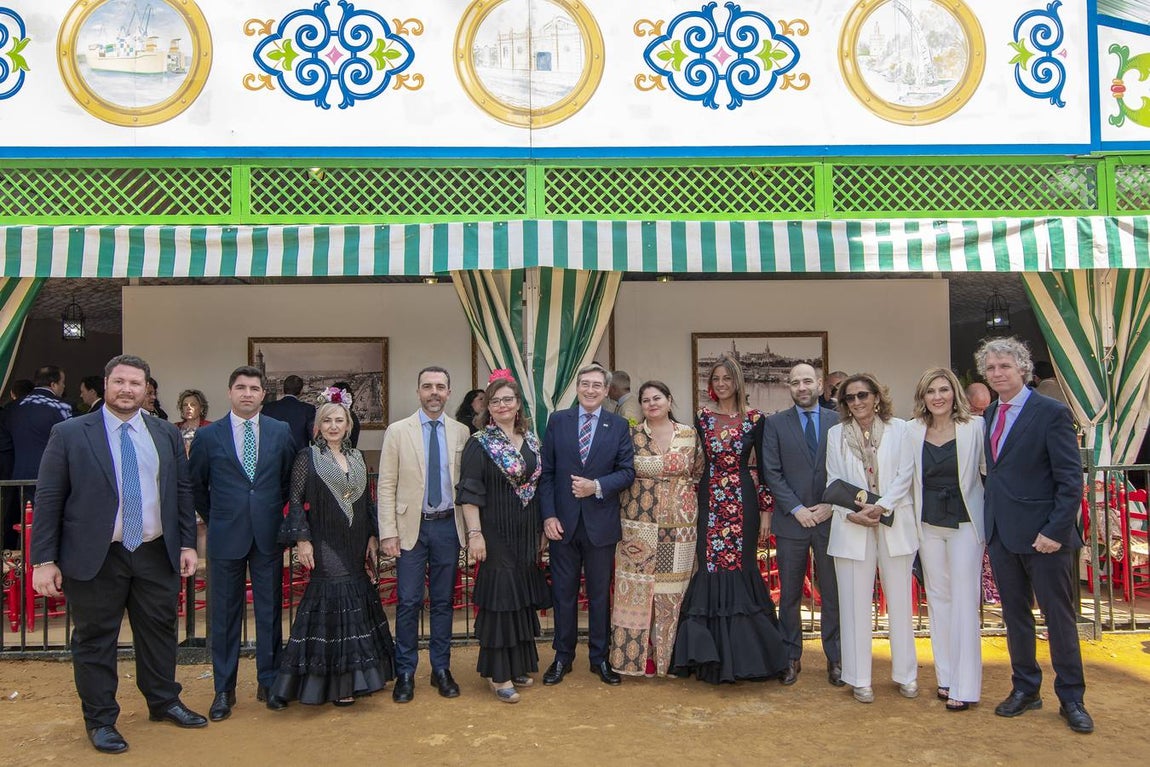 Recepción de la Autoridad Portuaria de Sevilla. JUAN JOSÉ ÚBEDA