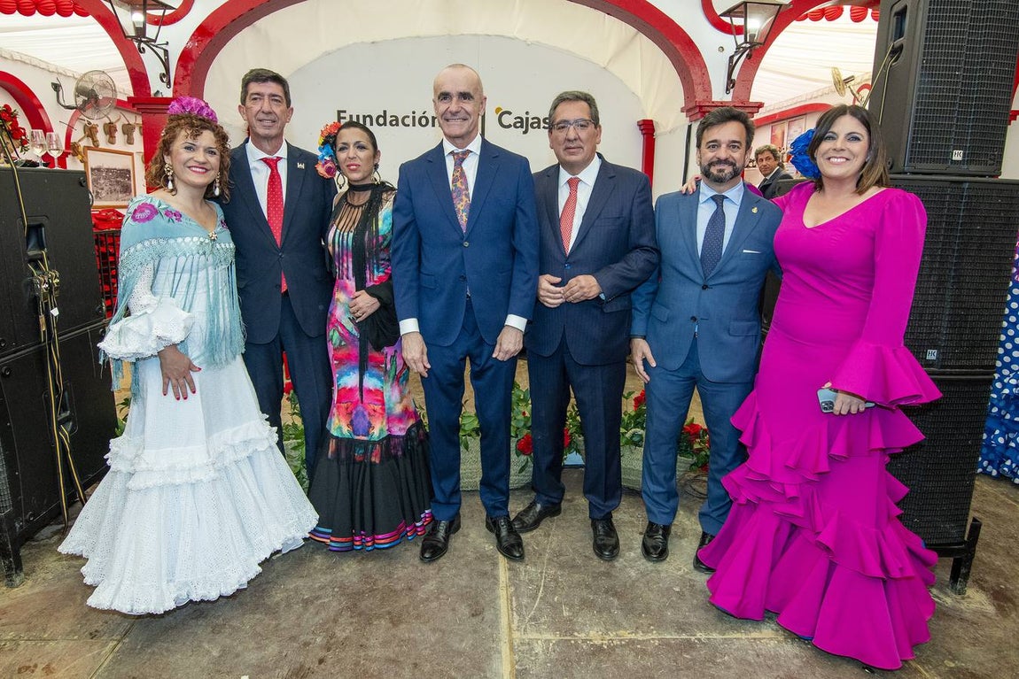 Recepción de la Fundación Cajasol. JUAN JOSÉ ÚBEDA