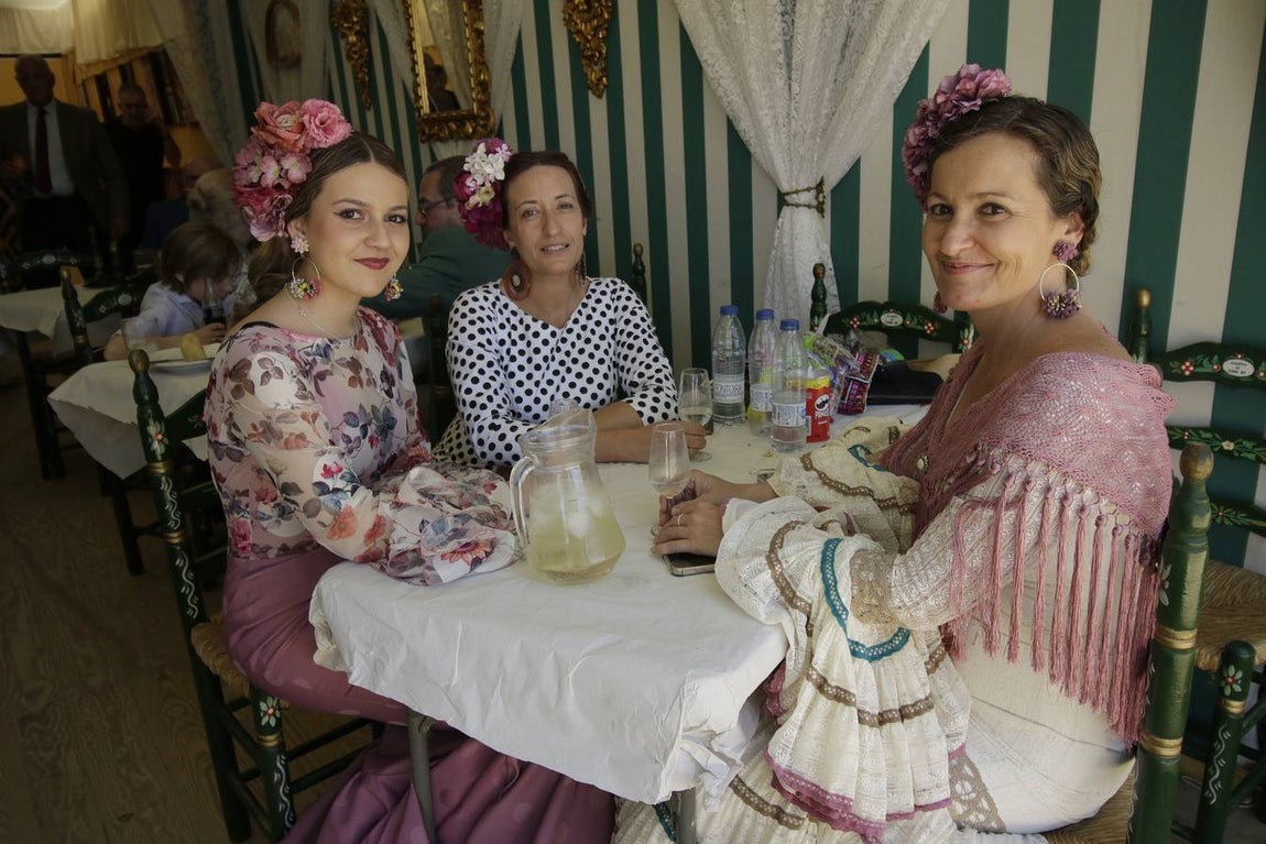 Ambiente durante el jueves en la Feria de Sevilla 2022. JUAN FLORES