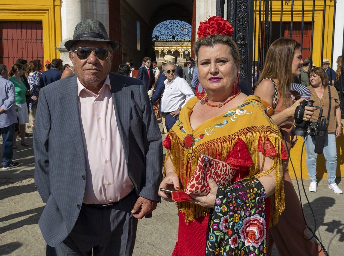 Pedro Martín y Mari Carmen Campañón. MANUEL GÓMEZ