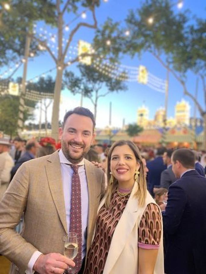 Foto de los lectores de ABC de la Feria de Sevilla 2022. ABC