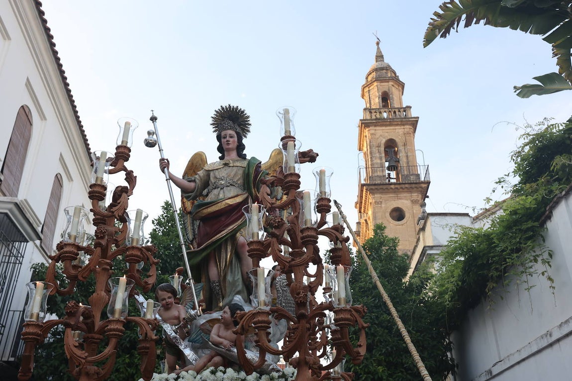 La procesión de San Rafael el día del Juramento en Córdoba, en imágenes