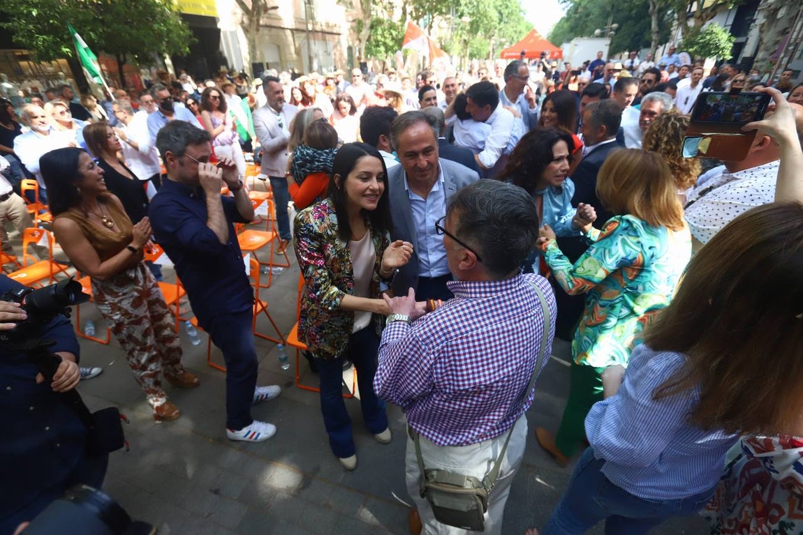 En imágenes, la presentación de los candidatos de Ciudadanos a las elecciones andaluzas