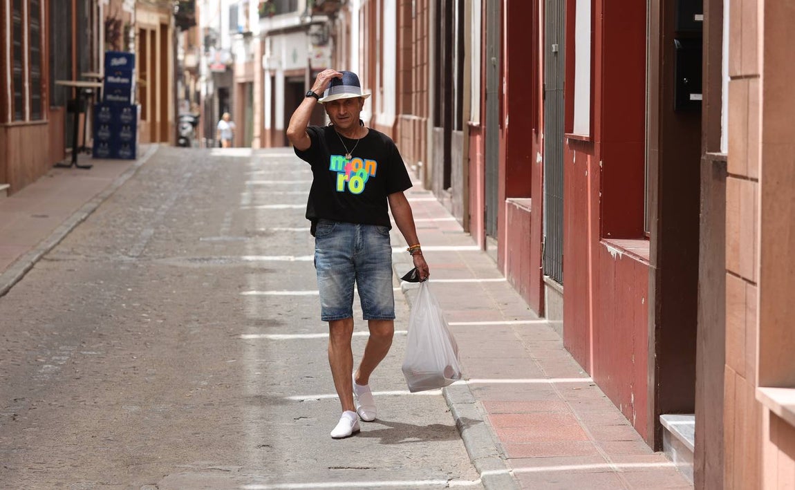 La vida en Montoro bajo el calor intenso, en imágenes