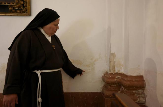 Los problemas del convento de las Capuchinas de Córdoba, en imágenes