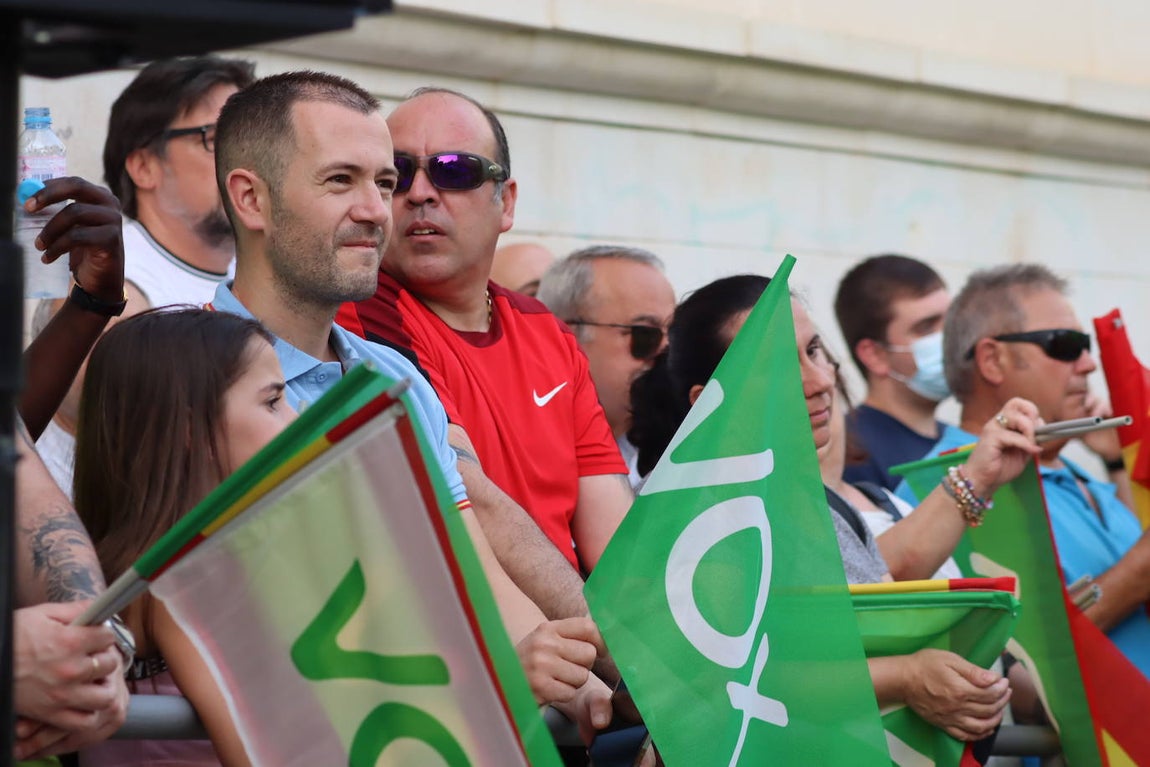 El mitin de Vox en Lucena, en imágenes