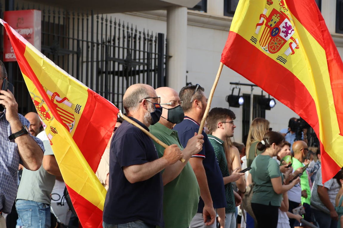 El mitin de Vox en Lucena, en imágenes