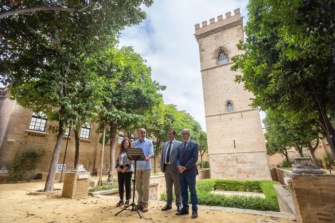 Recorrido interior por una Torre de don Fadrique ya restaurada