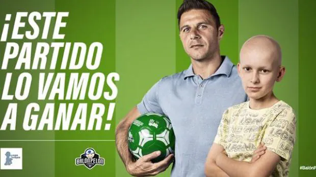 Joaquín participa en la campaña «Balón Pelón» de la Fundación Juegaterapia