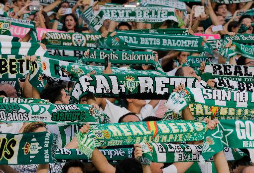 La grada del Benito Villamarín