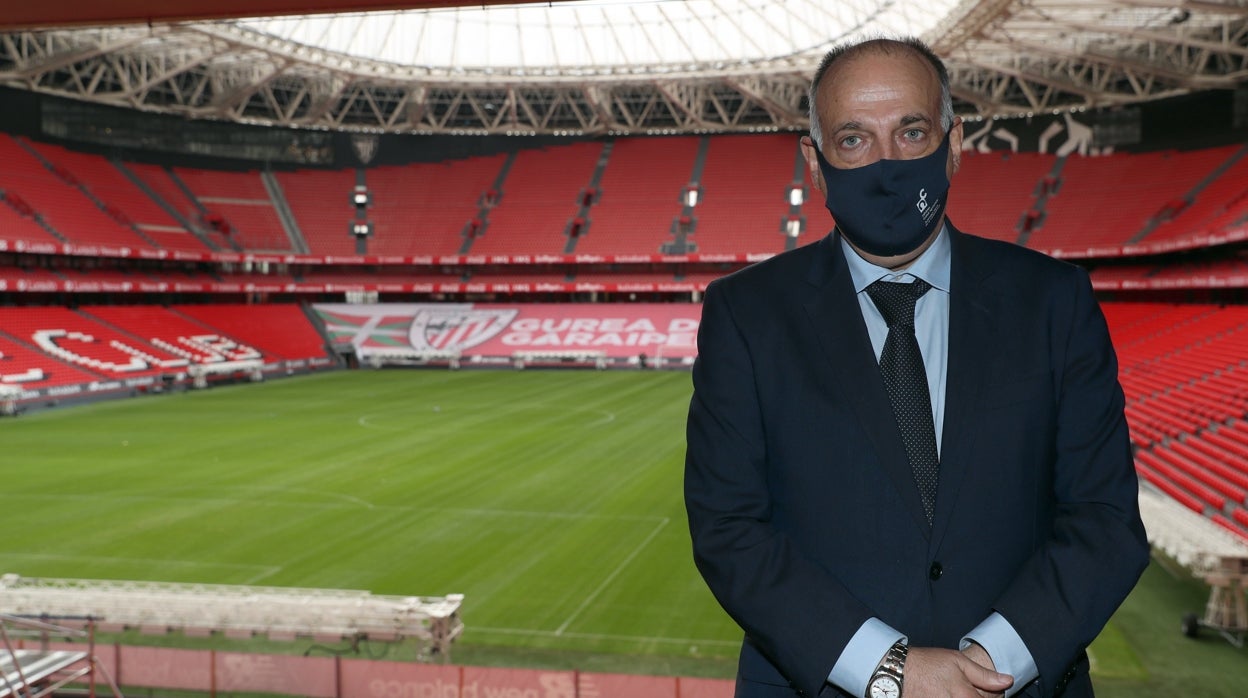 Javier Tebas, presidente de LaLiga