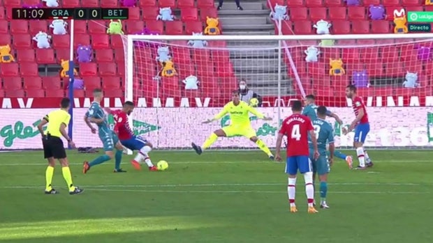 La polémica por el penalti pitado contra el Betis ante el Granada