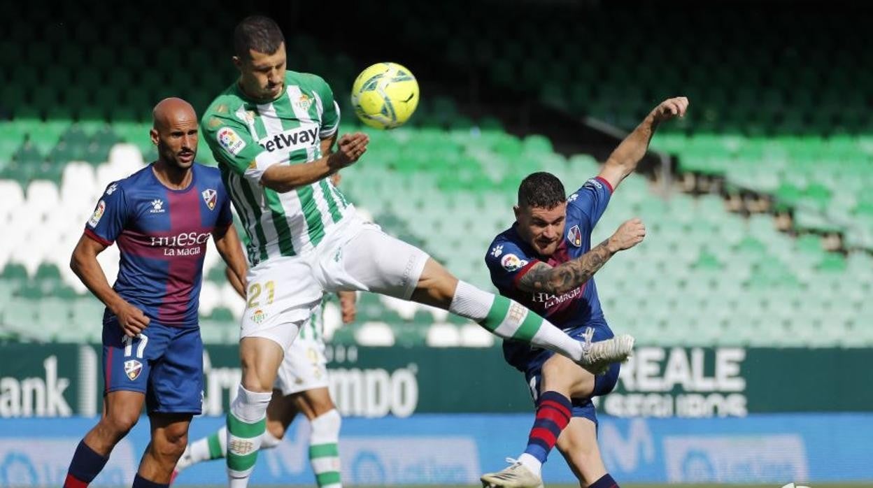 Guido, en el Betis - Huesca