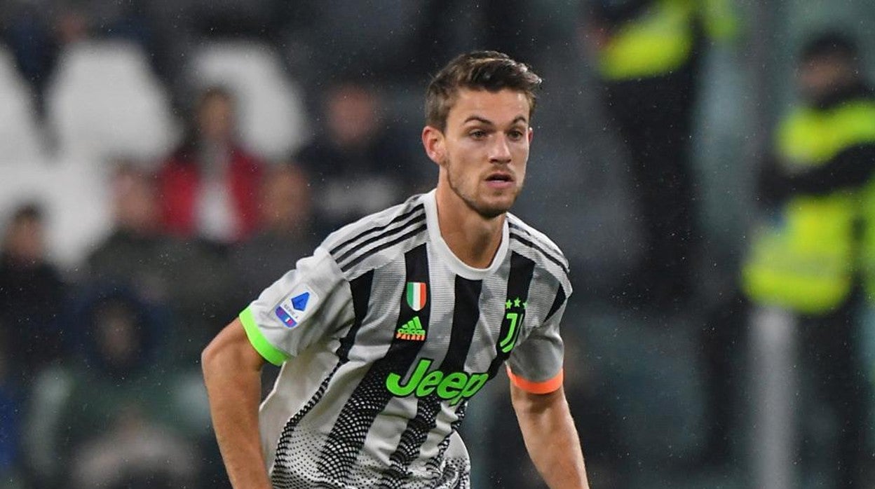 Daniele Rugani, en un partido con la Juventus