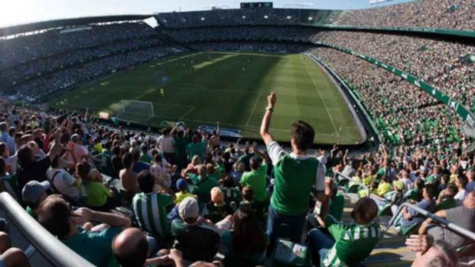 El Betis pide a la Junta un aforo del 30 por ciento para el partido contra la Roma