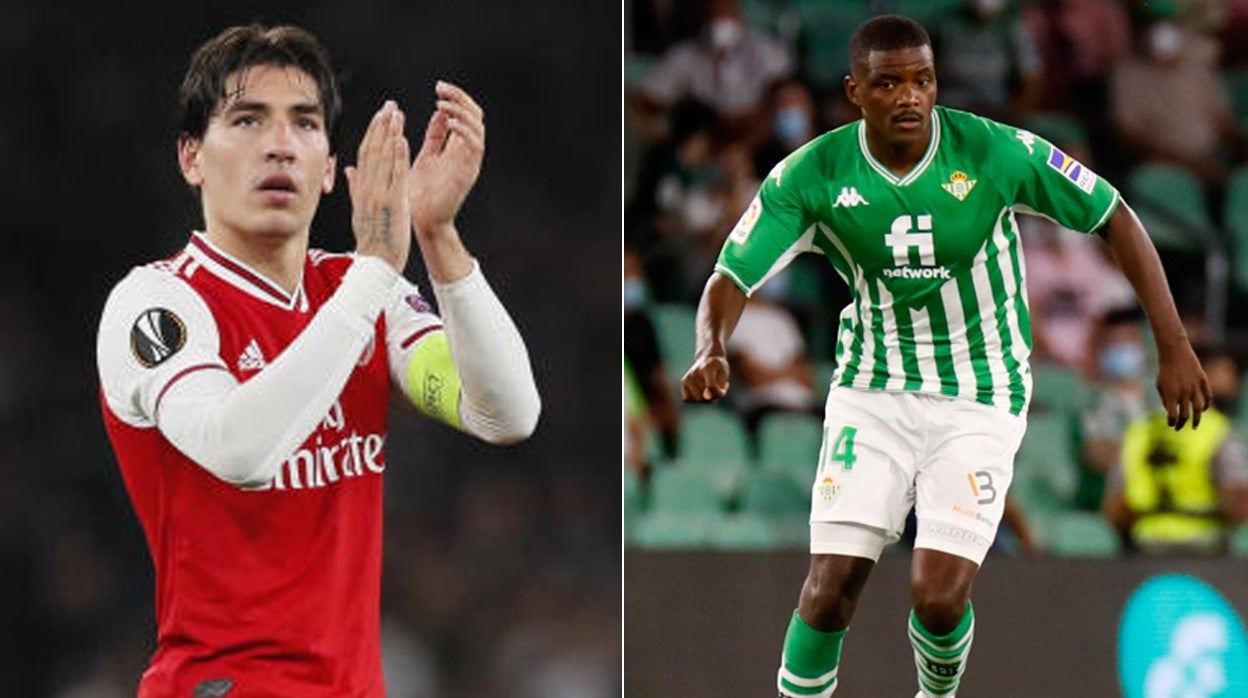 Héctor Bellerín y William Carvalho