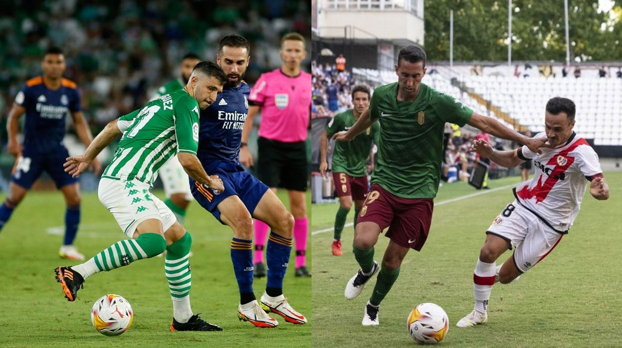 Guido, en el Betis-Real Madrid, y Montoro, en el Rayo-Granada